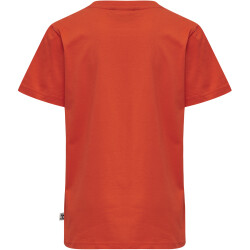 hummel hmlTRES T-Shirt Kinder cherry tomato 104