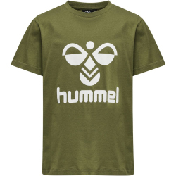 hummel hmlTRES T-Shirt Kinder capulet olive 116