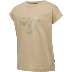 hummel hmlDIEZ T-Shirt Mädchen humus 104