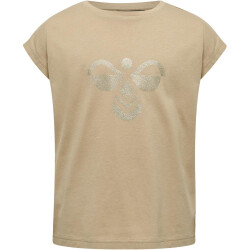hummel hmlDIEZ T-Shirt Mädchen humus 104
