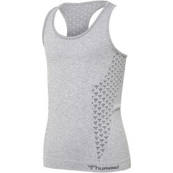 hummel hmlCI Seamless TOP Mädchen grey melange 104/116