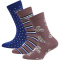 3er Pack hummel hmlALFIE Socken Kinder heather rose 24-27