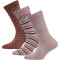3er Pack hummel hmlALFIE Socken Kinder copper brown 24-27