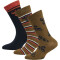 3er Pack hummel hmlALFIE Socken Kinder capulet olive 24-27