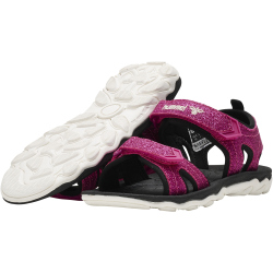 hummel Glitter Sportsandalen M&auml;dchen pink 28