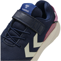 hummel Reach 250 hummelTEX Recycled Sneaker wasserabweisend Kinder black iris/pink 26