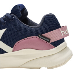 hummel Reach 250 hummelTEX Lace Recycled Sneaker wasserabweisend Kinder black iris/pink 36
