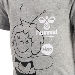 hummel hmlMAYA kurzarm Baby-Body grey melange 68