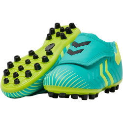 hummel Hattrick MG Multi-Ground Fu&szlig;ballschuhe Kinder scuba blue 30