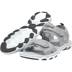 hummel Glitter Sandalen Mädchen silver 26