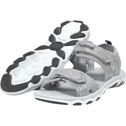 hummel Glitter Sandalen M&auml;dchen silver 31