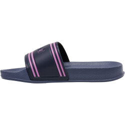 hummel Pool Slide Badelatschen Kinder black iris 35