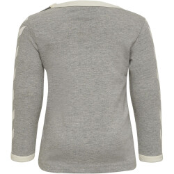 hummel hmlFLIPPER langarm Baby-Shirt grey melange 56