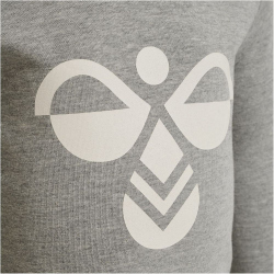 hummel hmlFLIPPER langarm Baby-Shirt grey melange 56