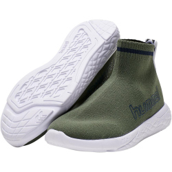 hummel Terrafly Sock Runner Sneaker Kinder deep lichen green 26