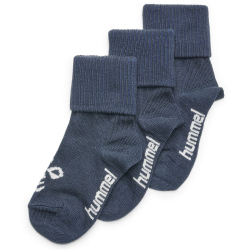 3er Pack hummel SORA Baby-Socken blue nights 15-17