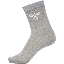 3er Pack hummel SUTTON Socken Kinder grey melange 24-27