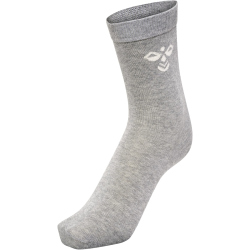 3er Pack hummel SUTTON Socken Kinder grey melange 24-27