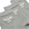 3er Pack hummel SUTTON Socken Kinder grey melange 24-27