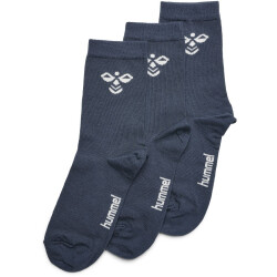 3er Pack hummel SUTTON Socken Kinder blue nights 28-31