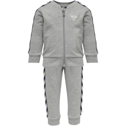 hummel hmlBILLE Baby-Jogginganzug grey melange 92