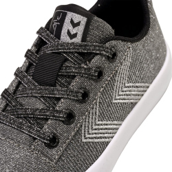 hummel Base Court Point Glitter Sneaker M&auml;dchen black 26