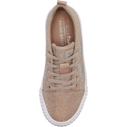 hummel Base Court Point Glitter Sneaker Mädchen pink 26