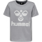 hummel hmlTRES T-Shirt Kinder grey melange 140