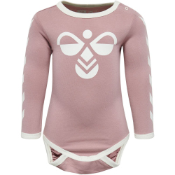 hummel hmlFLIPPER langarm Baby-Body woodrose 56