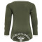 hummel hmlFLIPPER langarm Baby-Body olive night 56