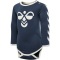 hummel hmlFLIPPER langarm Baby-Body blue nights 56