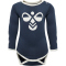 hummel hmlFLIPPER langarm Baby-Body blue nights 56