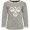 hummel hmlFLIPPER Baby-Langarmshirt grey melange 56