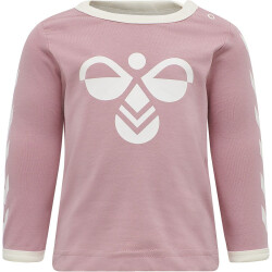 hummel hmlFLIPPER Baby-Langarmshirt woodrose 56