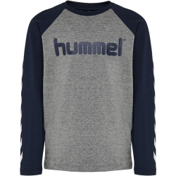 hummel hmlBOYS Langarmshirt Jungen black iris 152