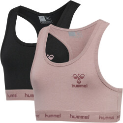2er Pack hummel hmlCAROLINA Sport-BH Mädchen...