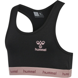 2er Pack hummel hmlCAROLINA Sport-BH M&auml;dchen woodrose 122/128