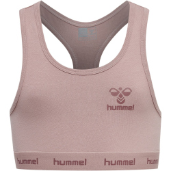 2er Pack hummel hmlCAROLINA Sport-BH M&auml;dchen woodrose 122/128