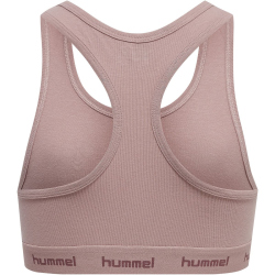 2er Pack hummel hmlCAROLINA Sport-BH M&auml;dchen woodrose 146/152
