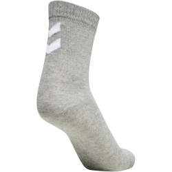 5er Pack hummel hmlMAKE MY DAY Socken Kinder grey melange 28-31