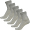 5er Pack hummel hmlMAKE MY DAY Socken Kinder grey melange 28-31