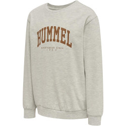 hummel hmlFAST Sweatshirt Kinder light grey melange 122
