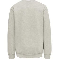 hummel hmlFAST Sweatshirt Kinder light grey melange 122
