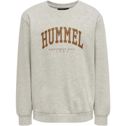 hummel hmlFAST Sweatshirt Kinder light grey melange 122