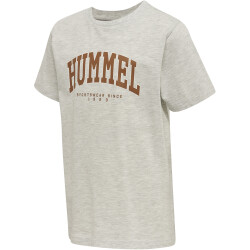 hummel hmlFAST T-Shirt Kinder light grey melange 104
