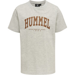 hummel hmlFAST T-Shirt Kinder light grey melange 104