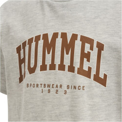 hummel hmlFAST T-Shirt Kinder light grey melange 104