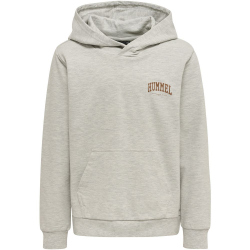 hummel hmlFAST Hoodie Kinder light grey melange 104