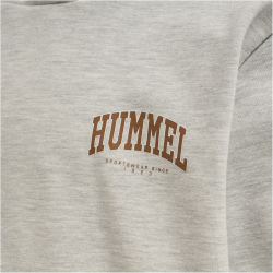 hummel hmlFAST Hoodie Kinder light grey melange 104