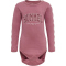 hummel hmlFAST Flipper langarm Baby-Body mesa rose 62